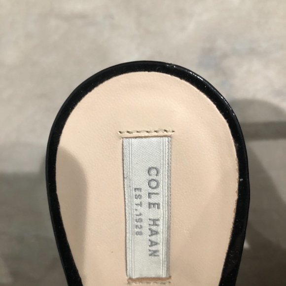 Cole Haan Black suede sexy pumps - Picture 2 of 7